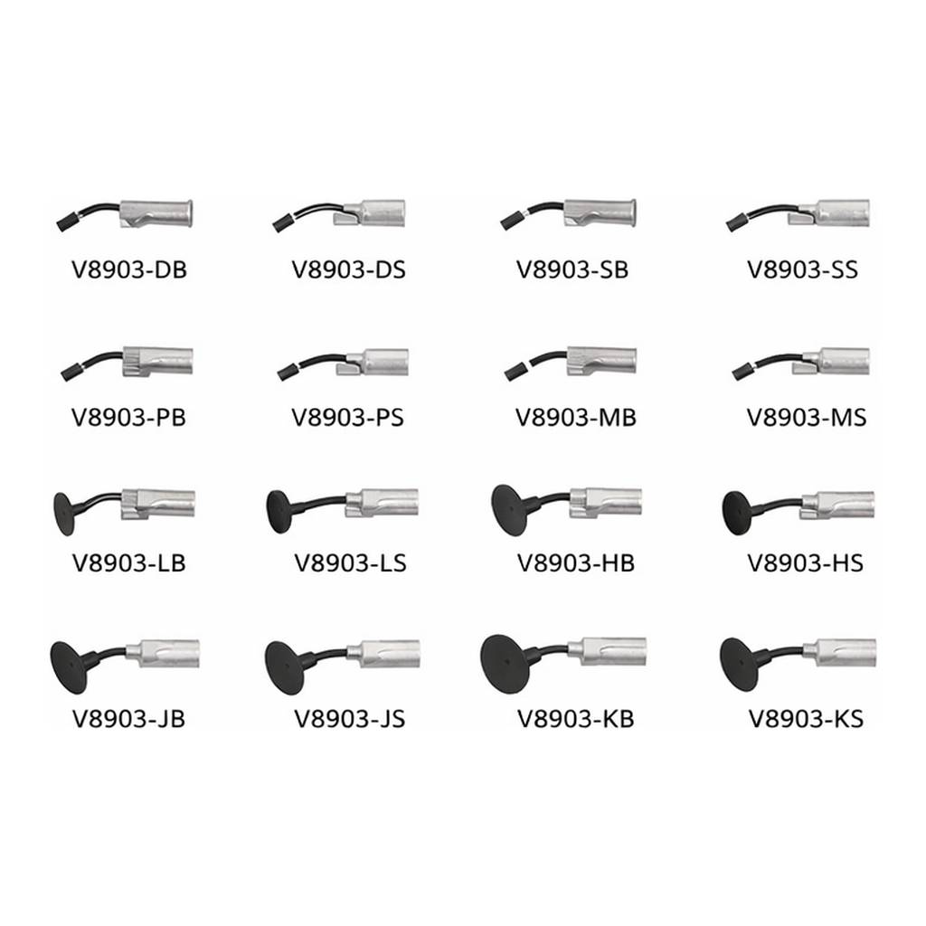 SIPEL 진공핀셋용 교환팁 1/2` PROBE/굽은타입 Tweezer