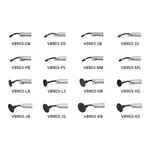 SIPEL 진공핀셋용 교환팁 1/2` PROBE/굽은타입 Tweezer