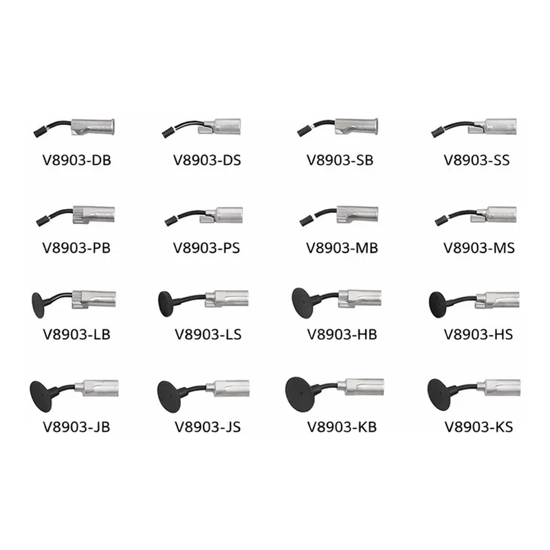 SIPEL 진공핀셋용 교환팁 1/2` PROBE/굽은타입 Tweezer