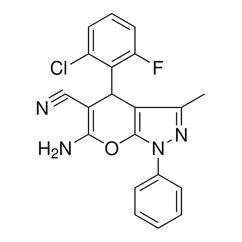 Merck 6-AMINO-4-(2-CL-6-F-PH)-3-ME-1 - 10 MG &