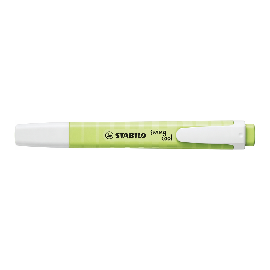 OFFICENEX 스타빌로 스윙쿨파스텔형광펜(4.0mm 라임)