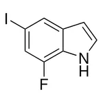 Merck 7-Fluoro-5-iodoindole