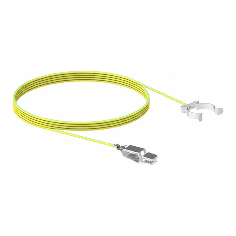 Grounding for Ø 32 pipe, clamp, 3m