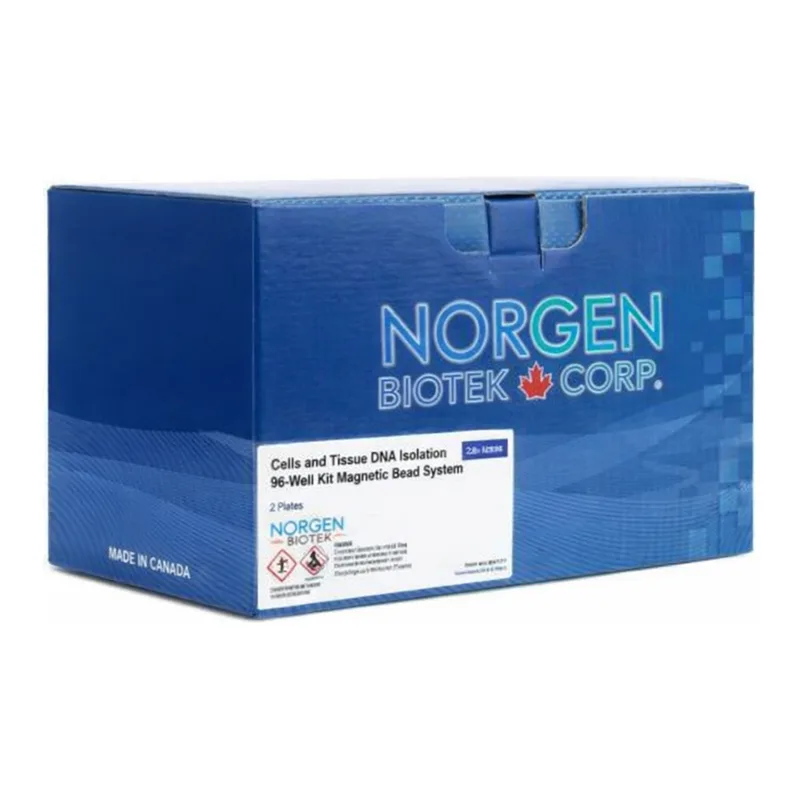 Norgen Cells and Tissue DNA Isolation 96-Well Kit (Magnetic Bead System)