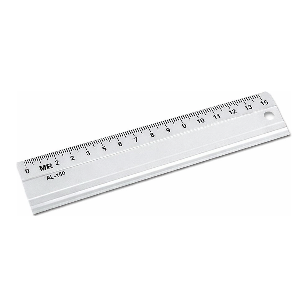 OFFICENEX 브레인 알루미늄 컷팅자 15cm