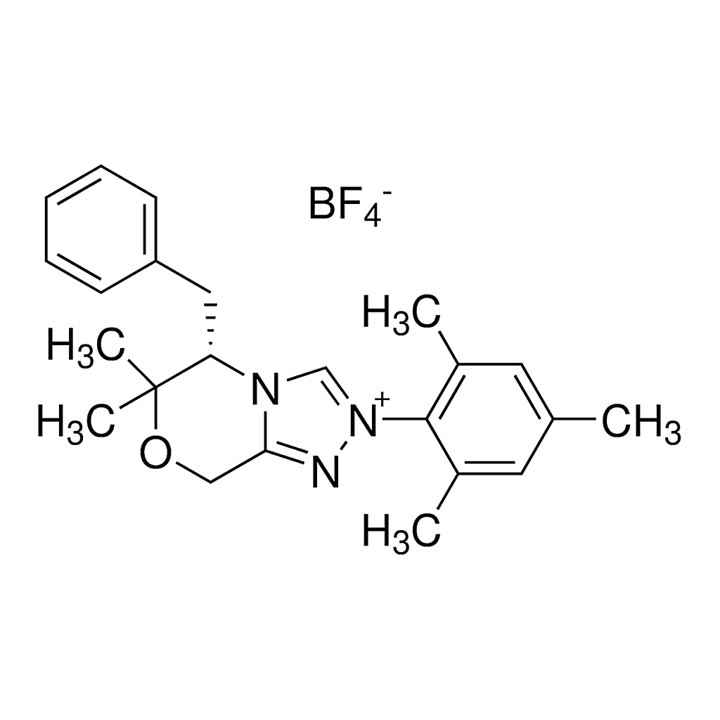 Merck (S)-5-Benzyl-2-mesityl-6,6-dimethyl-6,8-dihydro-5H-[1,2,4]triazolo[3,4-c][1,4]oxazin-2-ium tetrafluoroborate