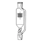 Merck Lenz(R) dropping funnel with pressure equalizing arm