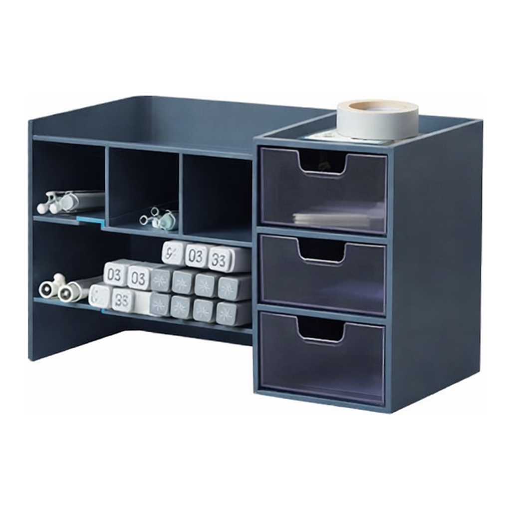 OFFICENEX 하이브 스택 프러시안 블루(280997/W265xD126xH160mm)