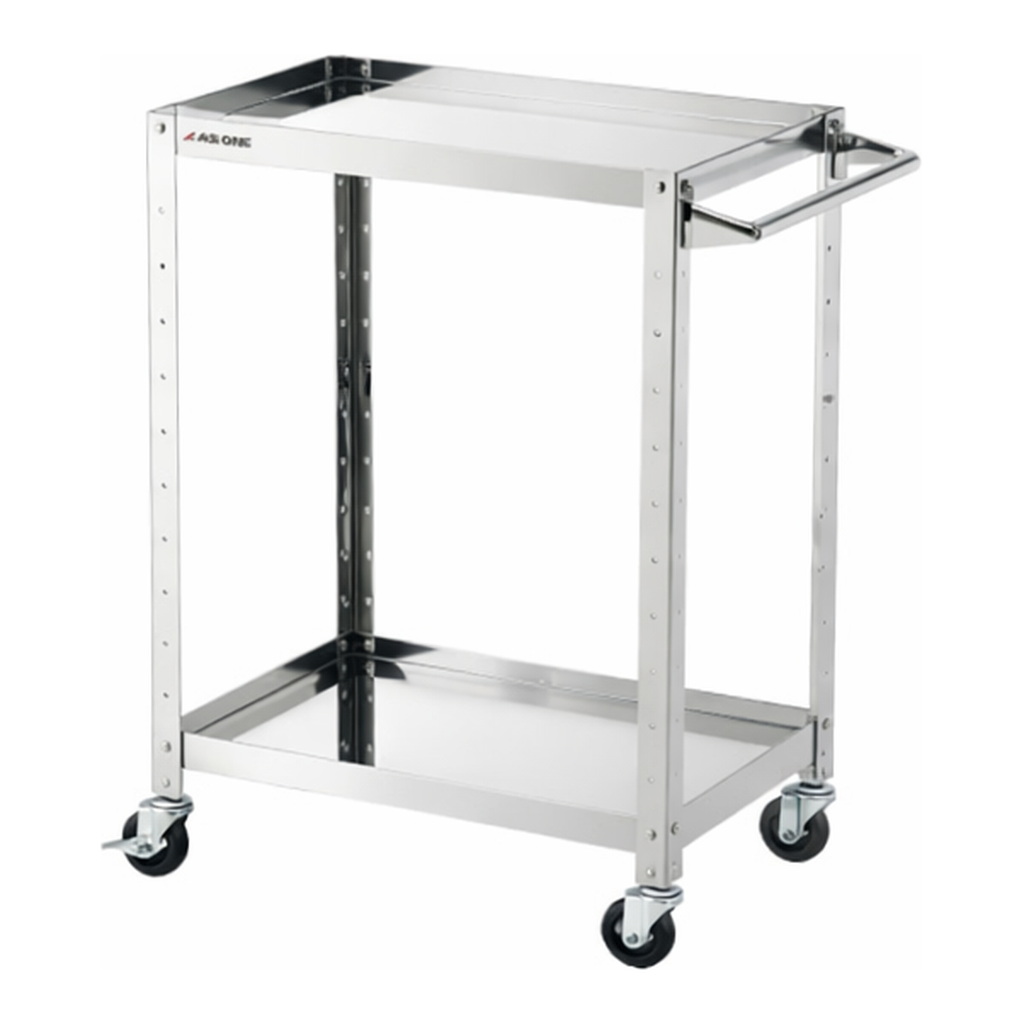 AS ONE Stainless Steel Heavy Wagon with Frame Stages