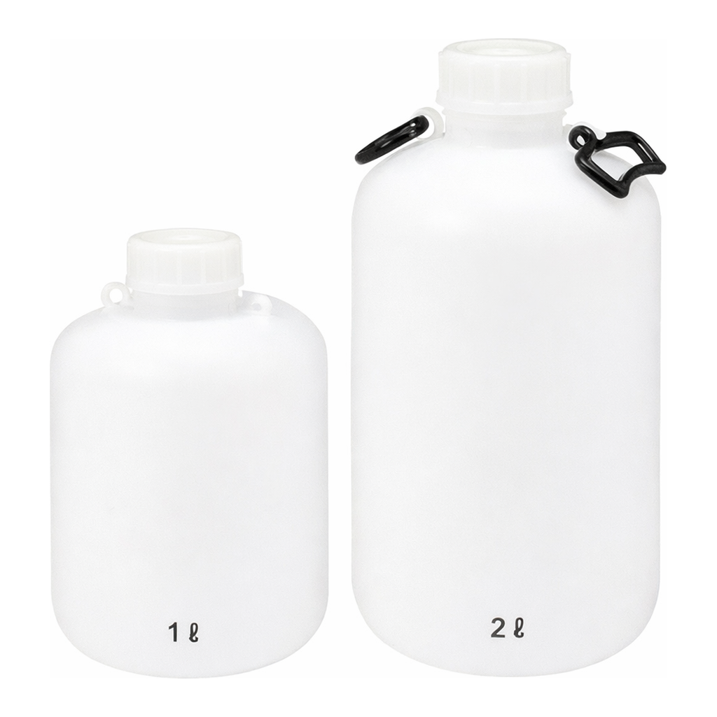 AS ONE Wide-Mouth Bottle HDPE, HDPE 광구 병