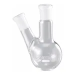 AS ONE Common Ground Joint 2-Angle Neck Round Flask, 공통 그라운드 조인트 2구 둥근플라스크