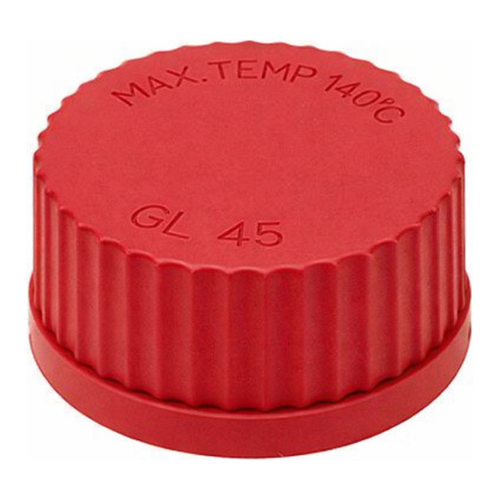 AS ONE Screw-Top Bottle Cap  GL-45, 스크루 캡병용 캡 GL-45