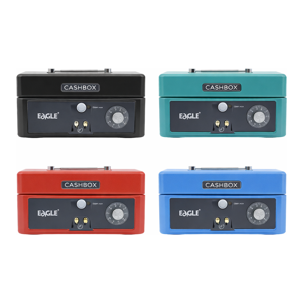 OFFICENEX 이글 미니수제금고 668S(색상랜덤/중량:0.6kg/153x129x85mm)