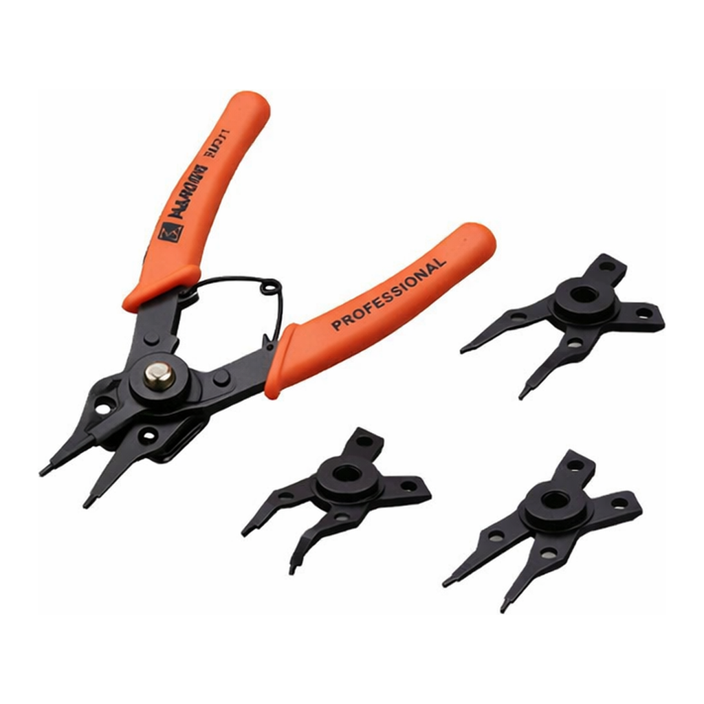OFFICENEX [P]스냅링 플라이어 세트(560501/4.5인치/4pcs/NAVI)
