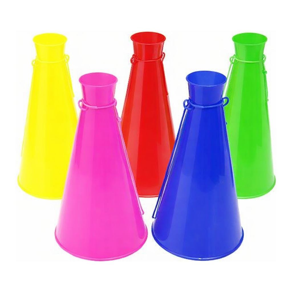 OFFICENEX 게임용메가폰 (소) (23cm/ 색상임의발송)
