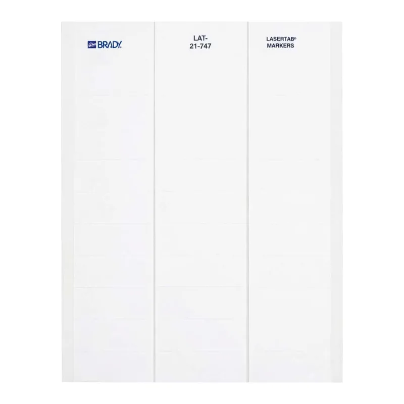 Brady LaserTab Polyester Labels