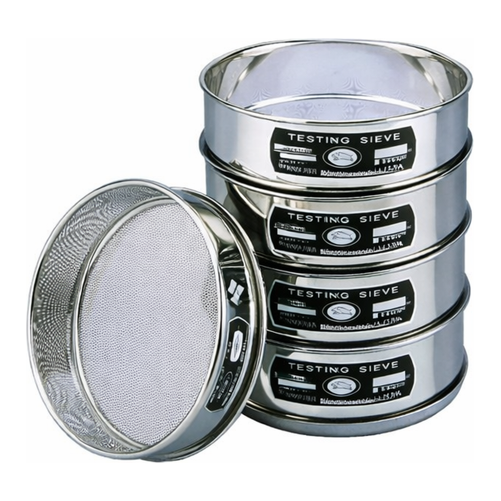 AS ONE Stainless Steel Test Sieve(Φ150×Depth 45㎜), 스테인리스 스틸 시험용 체(Φ150×깊이 45㎜)