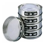 AS ONE Stainless Steel Test Sieve(Φ150×Depth 45㎜), 스테인리스 스틸 시험용 체(Φ150×깊이 45㎜)