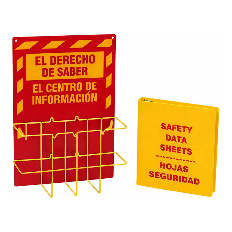 Brady Spanish RTK Compliance Center With MSDS Binders