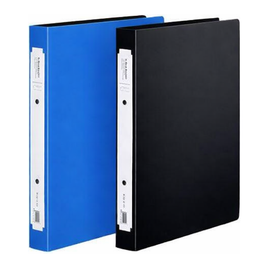 OFFICENEX 문화 PP 2공O링바인더(80mm/3cm/A4/흑색/B440-71)