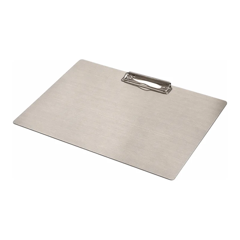 AS ONE Stainless Steel Clip Board, 스테인리스제 클립보드