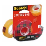 Daihan Science 3M Scotch Multiuse Transparent Tape, Dispenser-or 3″Core-type, w12·18·24mmFor