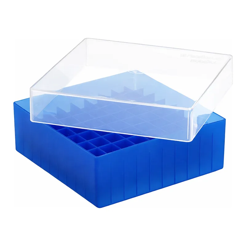 Greiner Bio One CRYO RACK FOR 81 CRYO.S, PP, BLUE,LID NATURAL, 1212XX, 1222XX, 1232XX, 1262XX, 5 PCS./BAG