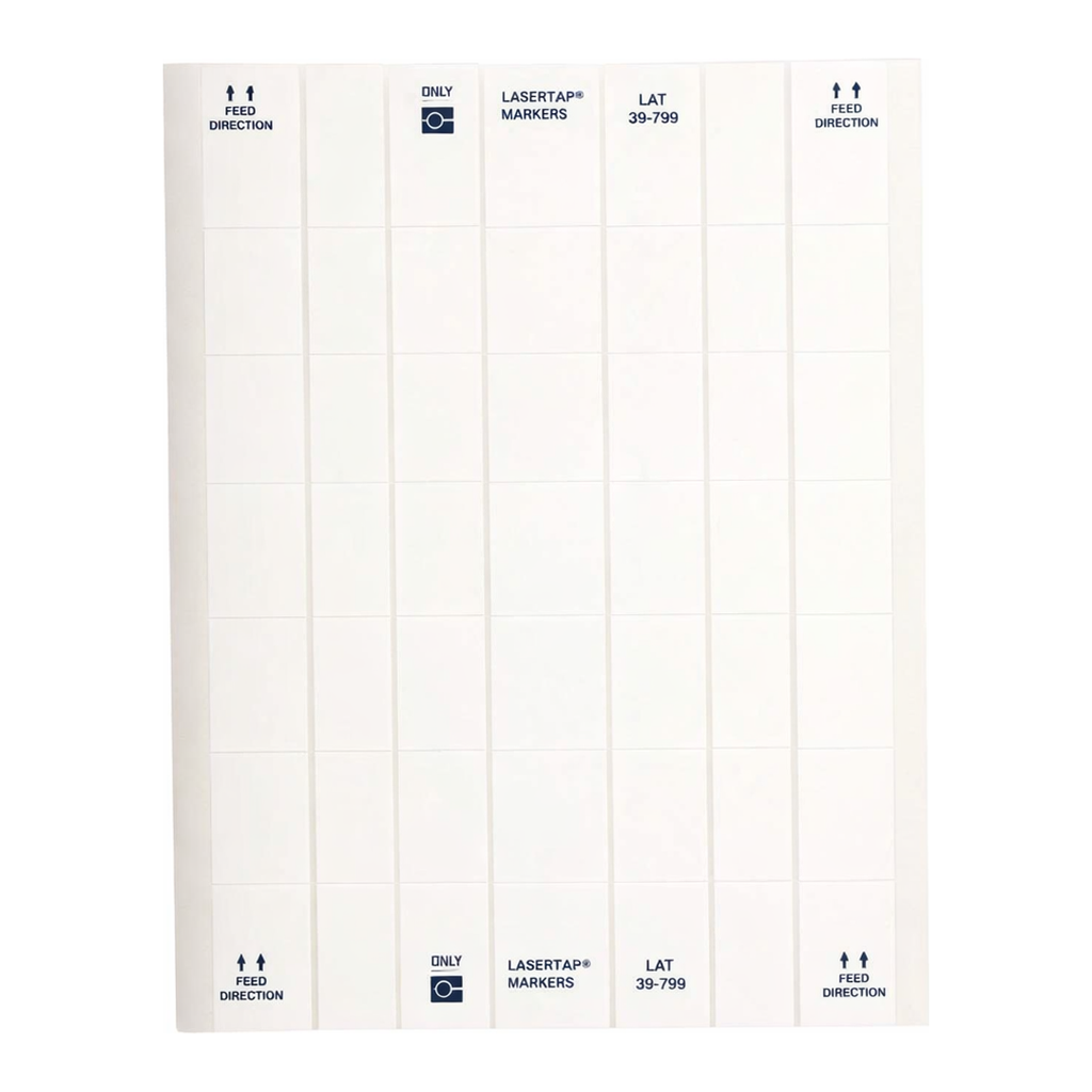 Brady LaserTab Series Polyamide Coated Nylon Cloth Labels