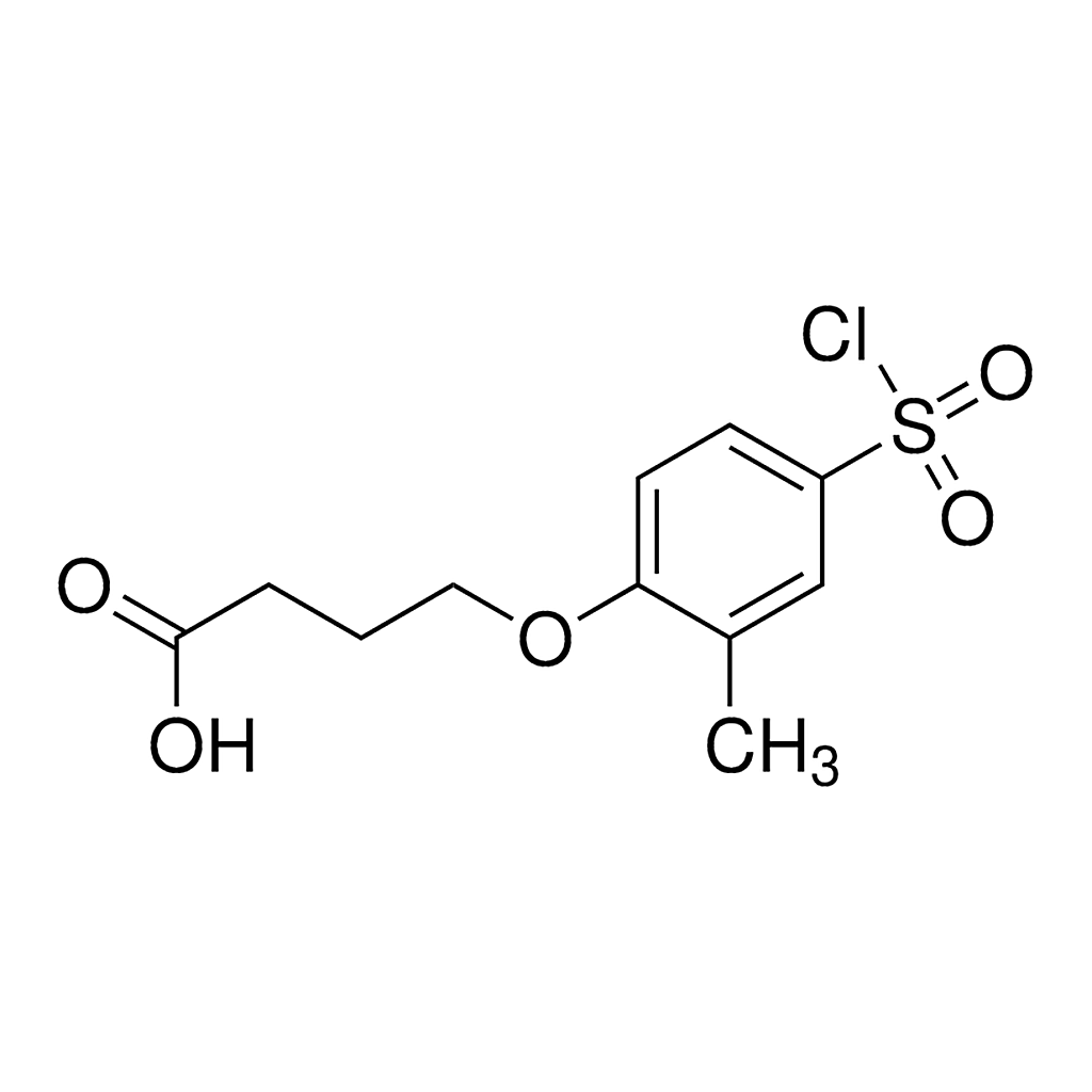 Merck 4-[4-(chlorosulfonyl)-2-methylphenoxy]butanoic acid