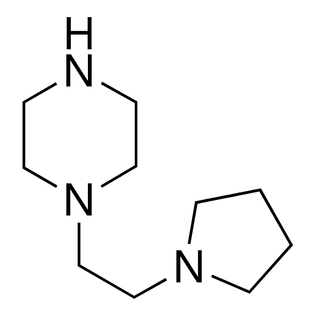 Merck 1-(2-pyrrolidinoethyl)piperazine