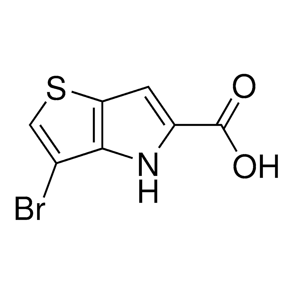 Merck 3-Bromo-4H-thieno[3,2-b]pyrrole-5-carboxylic acid