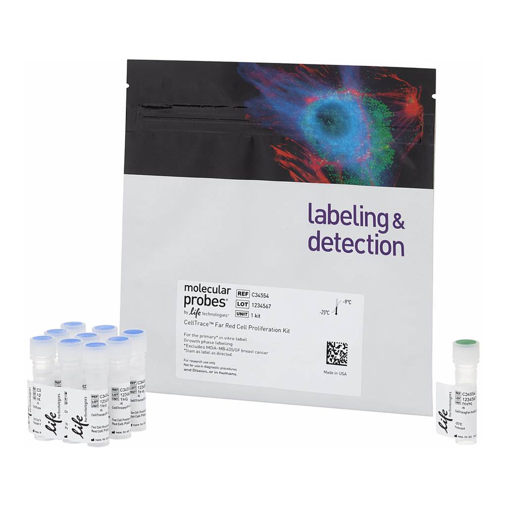 Thermo Fisher Scientific CellTrace Far Red Cell Proliferation Kit, for flow cytometry, 180 assays kit
