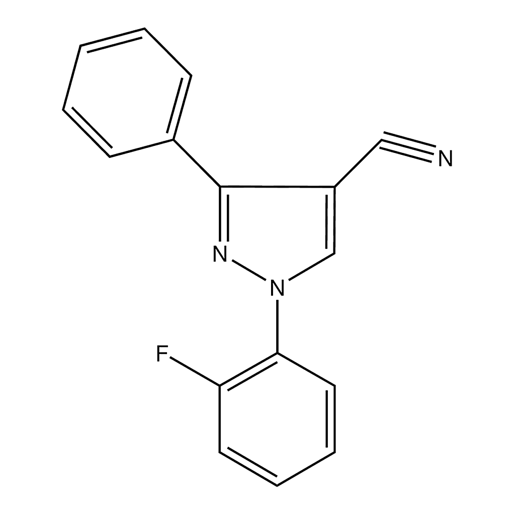 Merck 1-(2-Fluorophenyl)-3-phenyl-1H-pyrazole-4-carbonitrile