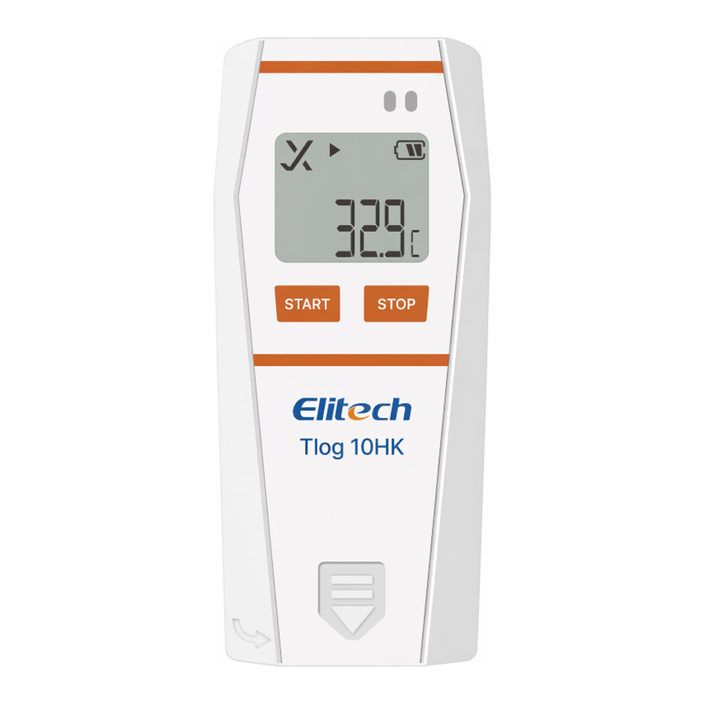 Elitech Elitech Tlog 10HK 콜드체인 내장 센서 USB 데이터 로거 온습도 기록계