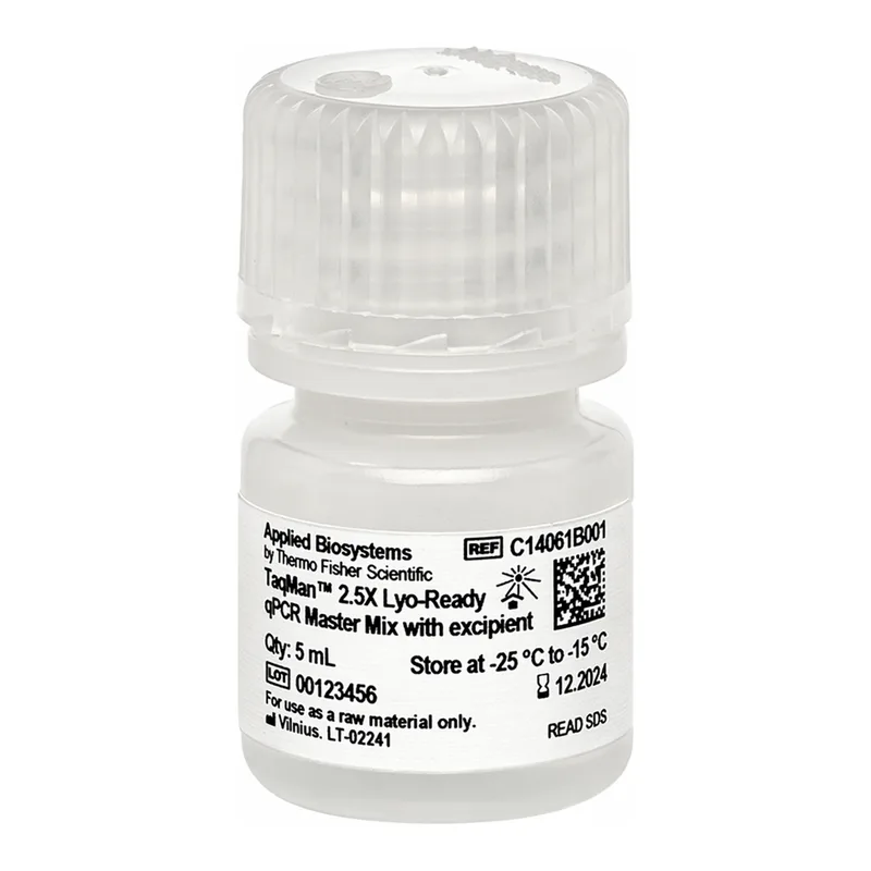 Thermo Fisher Scientific TaqMan 2.5X Lyo-Ready qPCR Master Mix, with excipient, 5 mL