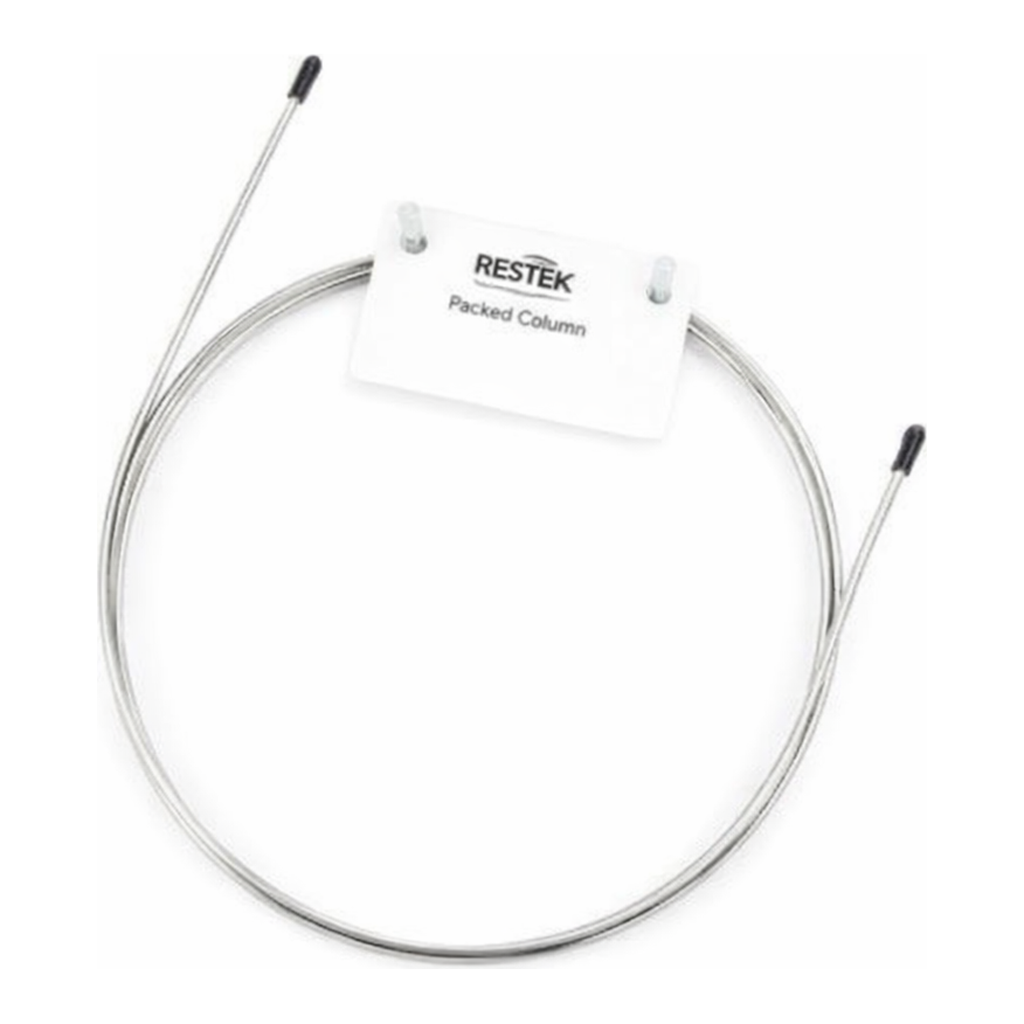 Restek Packed Column, 5% Krytox 60/80 CarboBlack B 3.05m, 2.1mm Nickel General Configuration