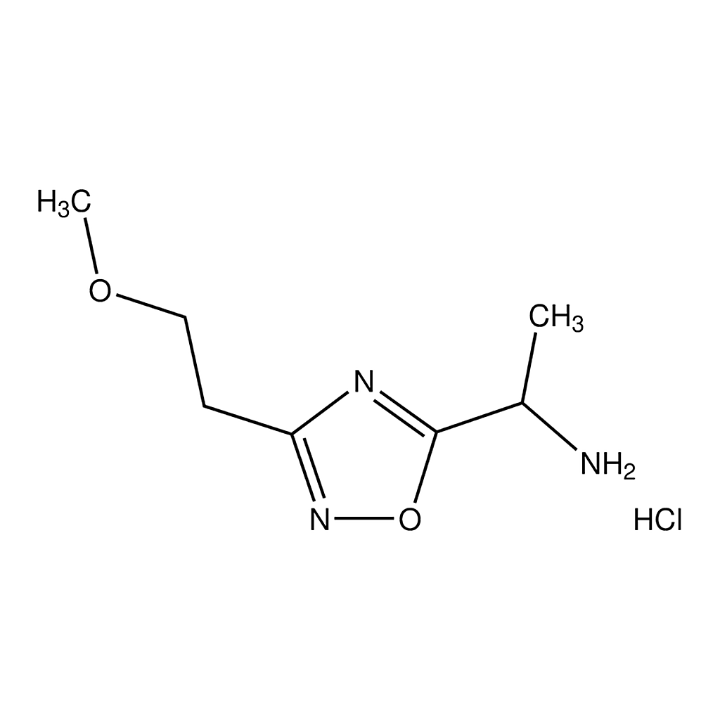 Merck {1-[3-(2-Methoxyethyl)-1,2,4-oxadiazol-5-yl]ethyl}amine hydrochloride