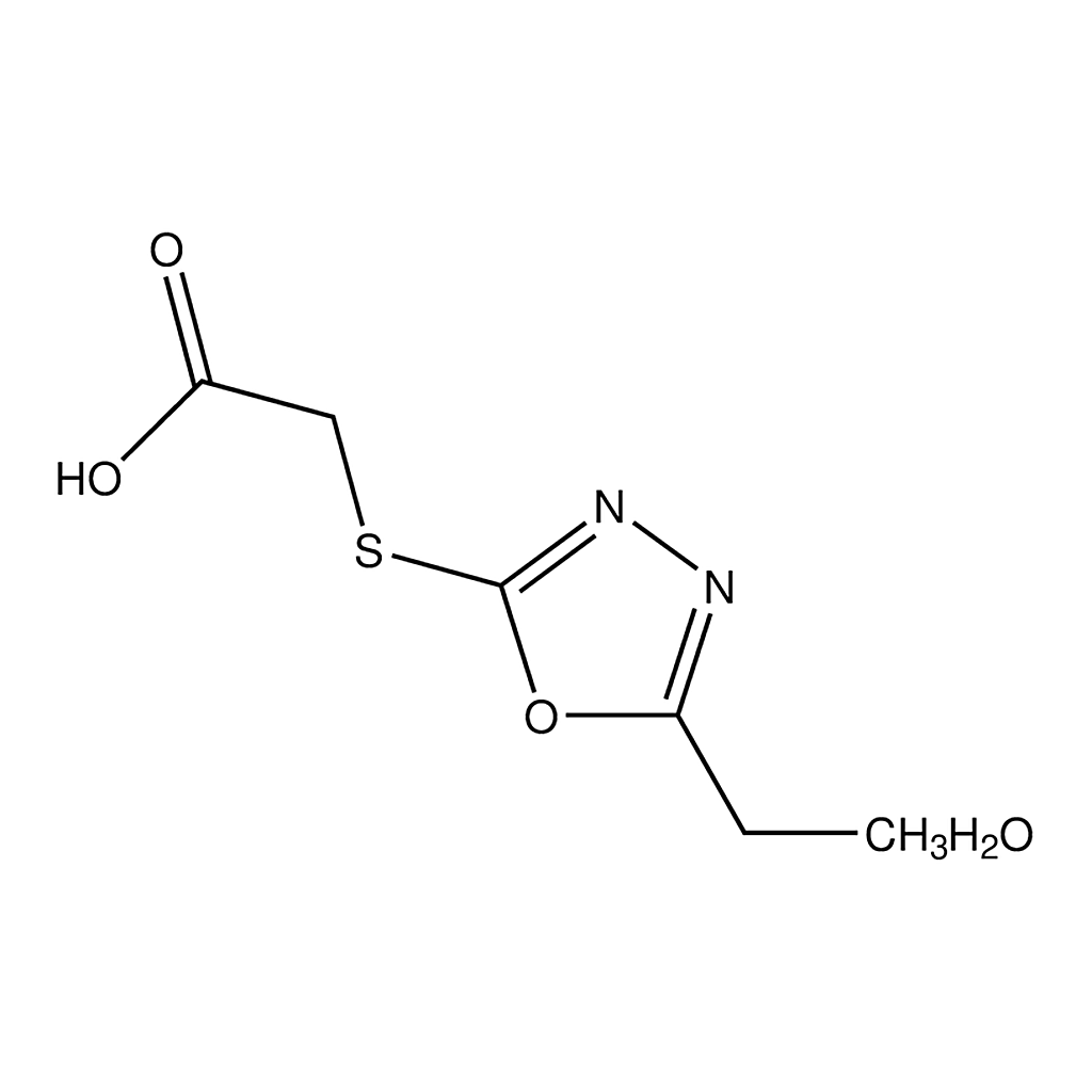 Merck [(5-Ethyl-1,3,4-oxadiazol-2-yl)thio]acetic acid hydrate