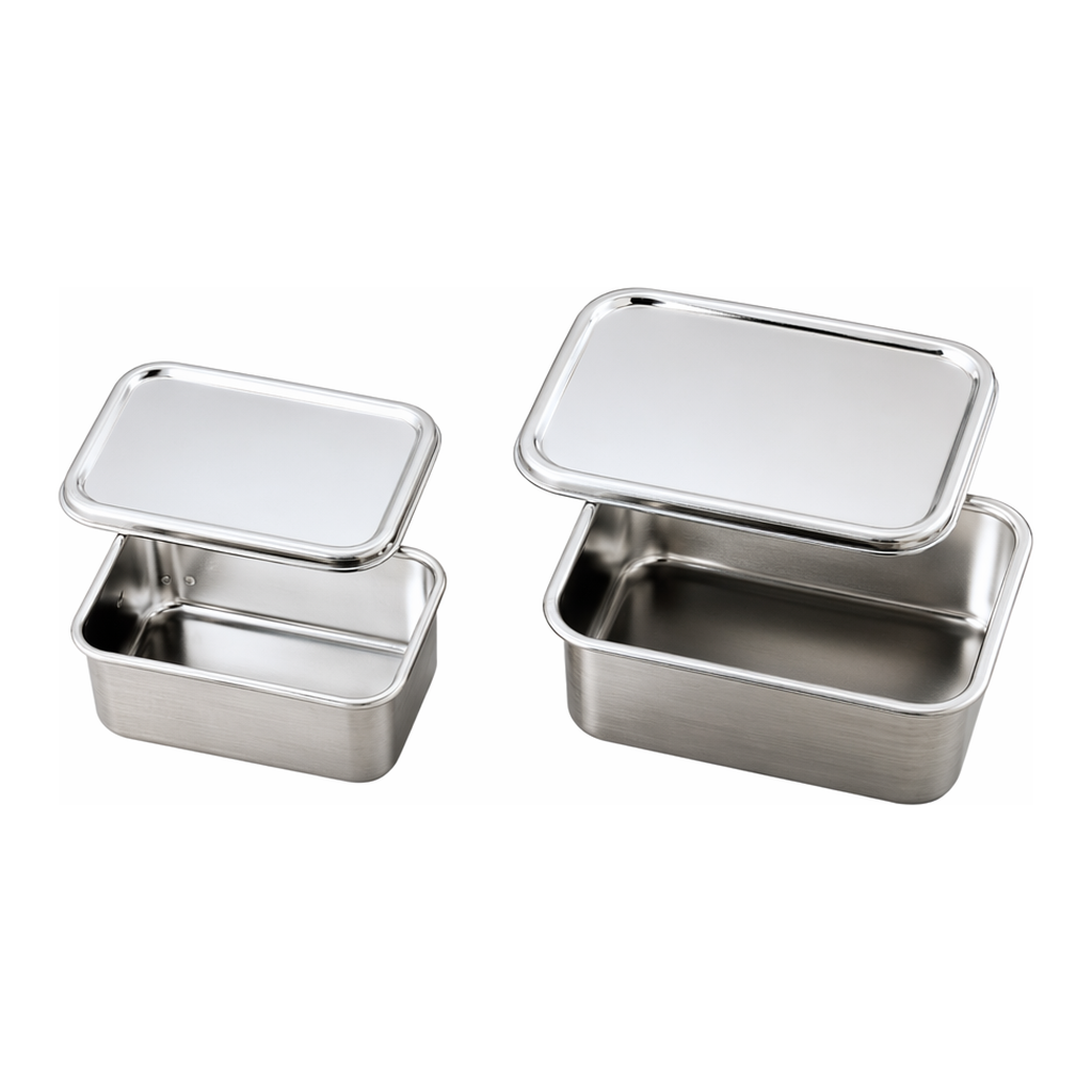 AS ONE Stainless Tray (Acid Washed) (Deep Type ), 스테인리스 트레이세트(산 세척)(깊은형 )