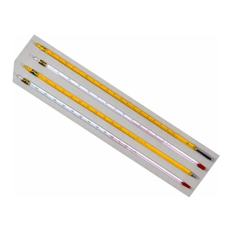 AS ONE Thermometer Mecury, 수은 막대온도계