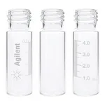 Agilent Vial,screw,4ml,clr,WrtOn,100PK
