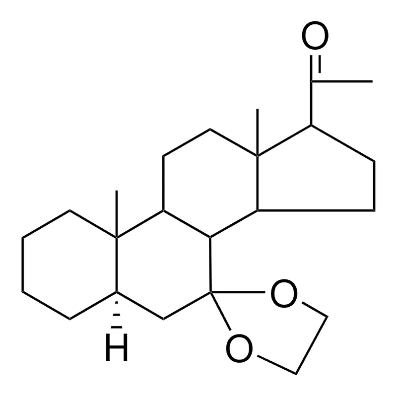 Merck 7,7-ETHYLENEDIOXY-5-ALPHA-PREG - 1 MG&