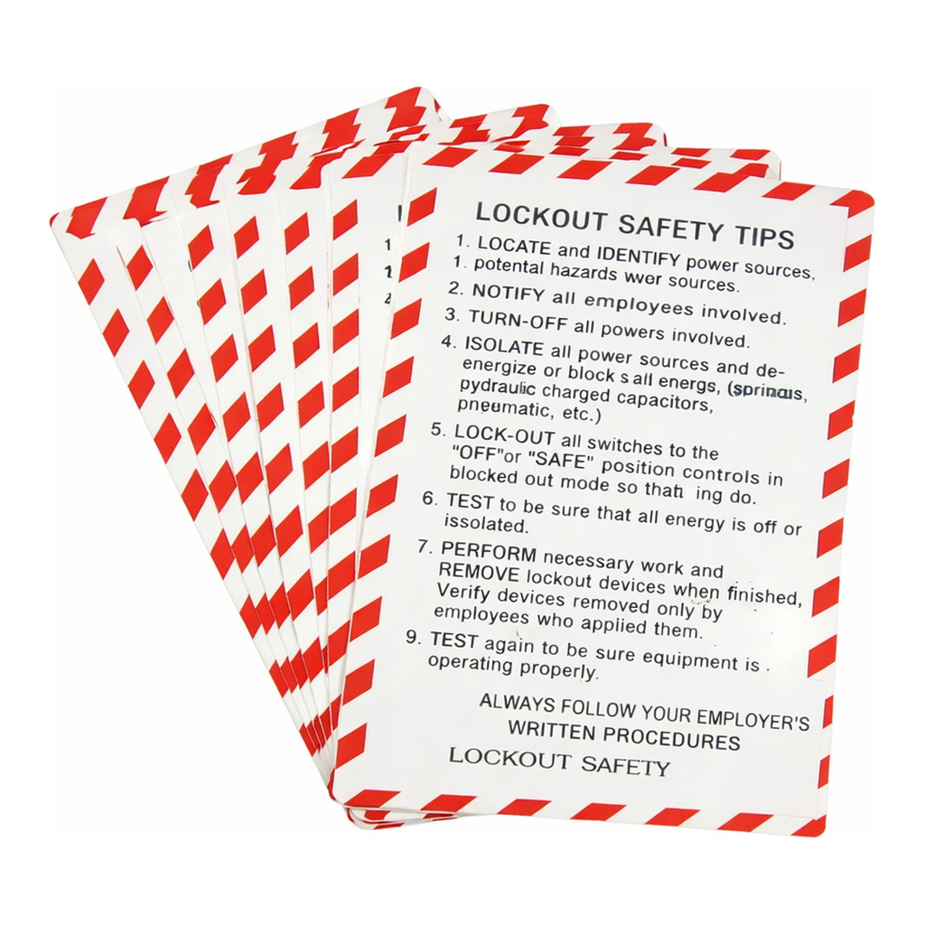 Brady Lockout Wallet Card