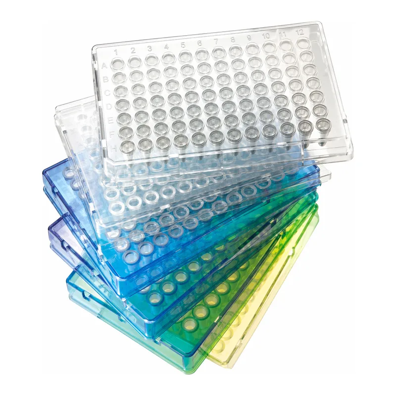 Thermo Fisher Scientific Armadillo PCR Plate, 96-well, red, semi-skirted, low profile, white wells
