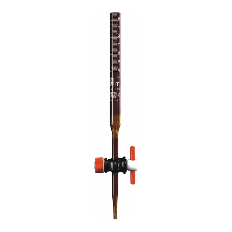Merck BRAND(R) SILBERBRAND burette, straight stopcock, Class B