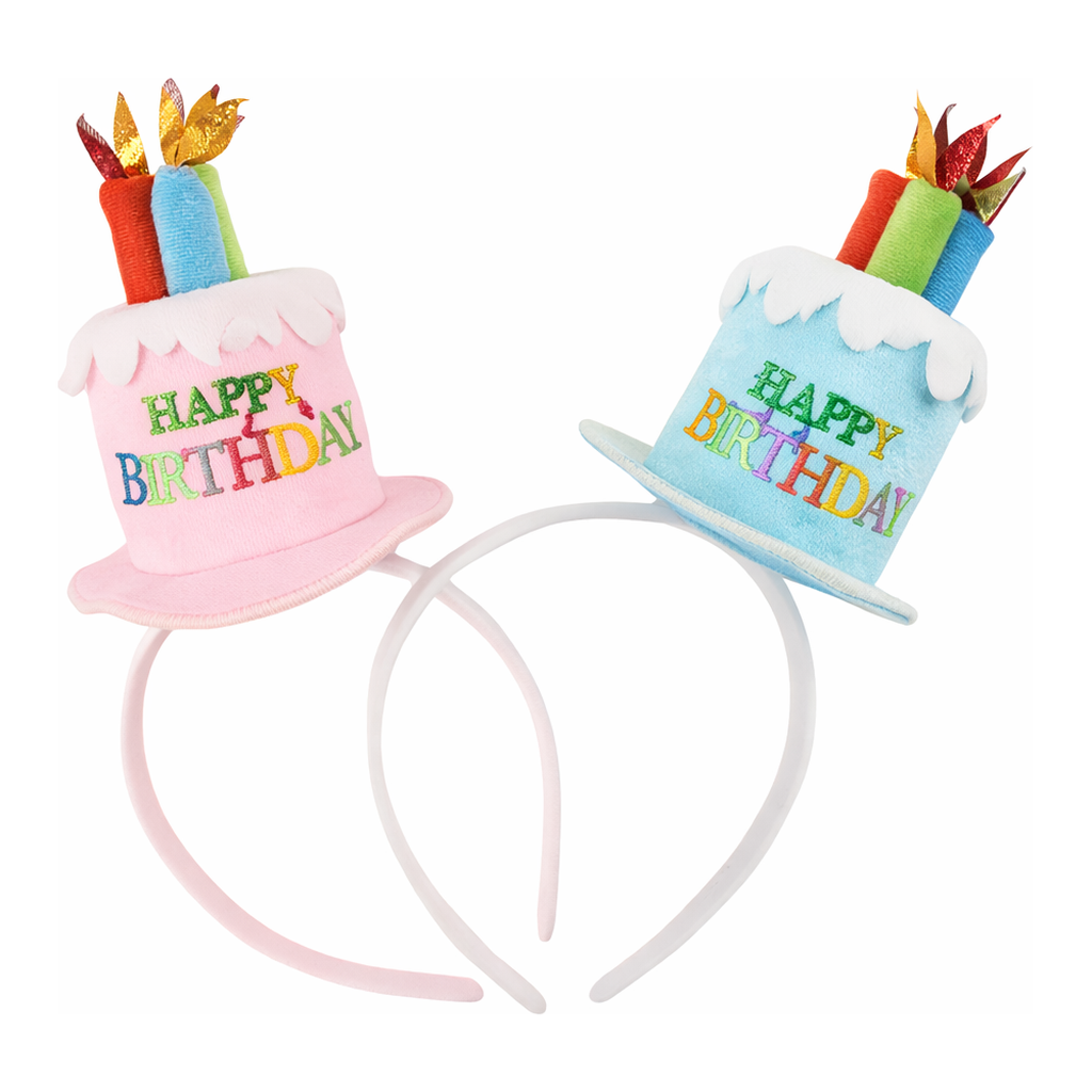 OFFICENEX 생일케익머리띠(색상임의발송)