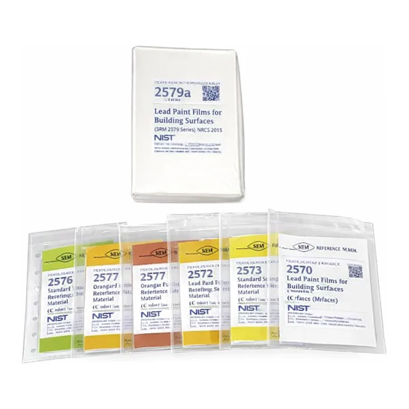 Merck Lead paint films for Building surfaces (SRM 2570 through 2575)