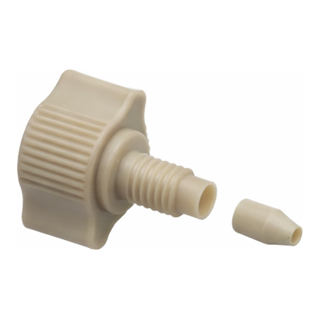 Agilent Double winged 2 pc fitting 1/16in, 10/Pk