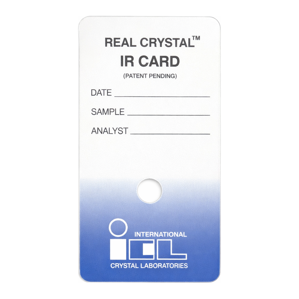Merck Real Crystal(R) IR sample cards