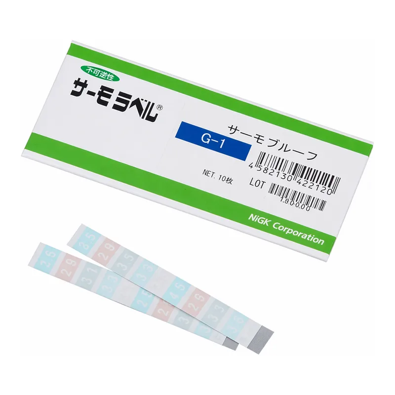 AS ONE Thermo Label Thermo Proof (Irreversibility / High Temperature), 온도라벨 서모프루프(비가역성/고온)